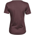 Grape - Back - Tee Jays Womens-Ladies Interlock T-Shirt