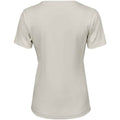 Cement - Back - Tee Jays Womens-Ladies Interlock T-Shirt