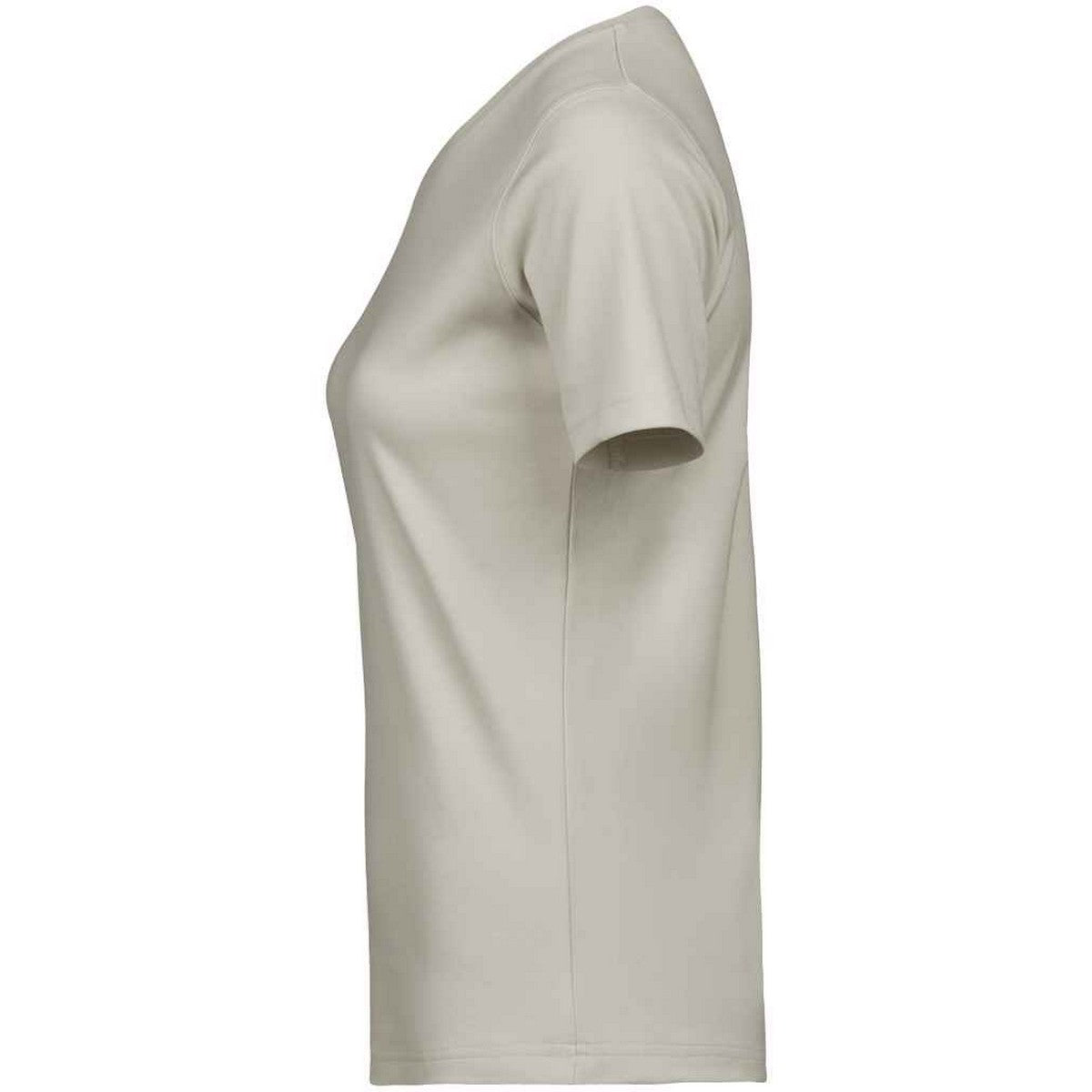 Cement - Side - Tee Jays Womens-Ladies Interlock T-Shirt