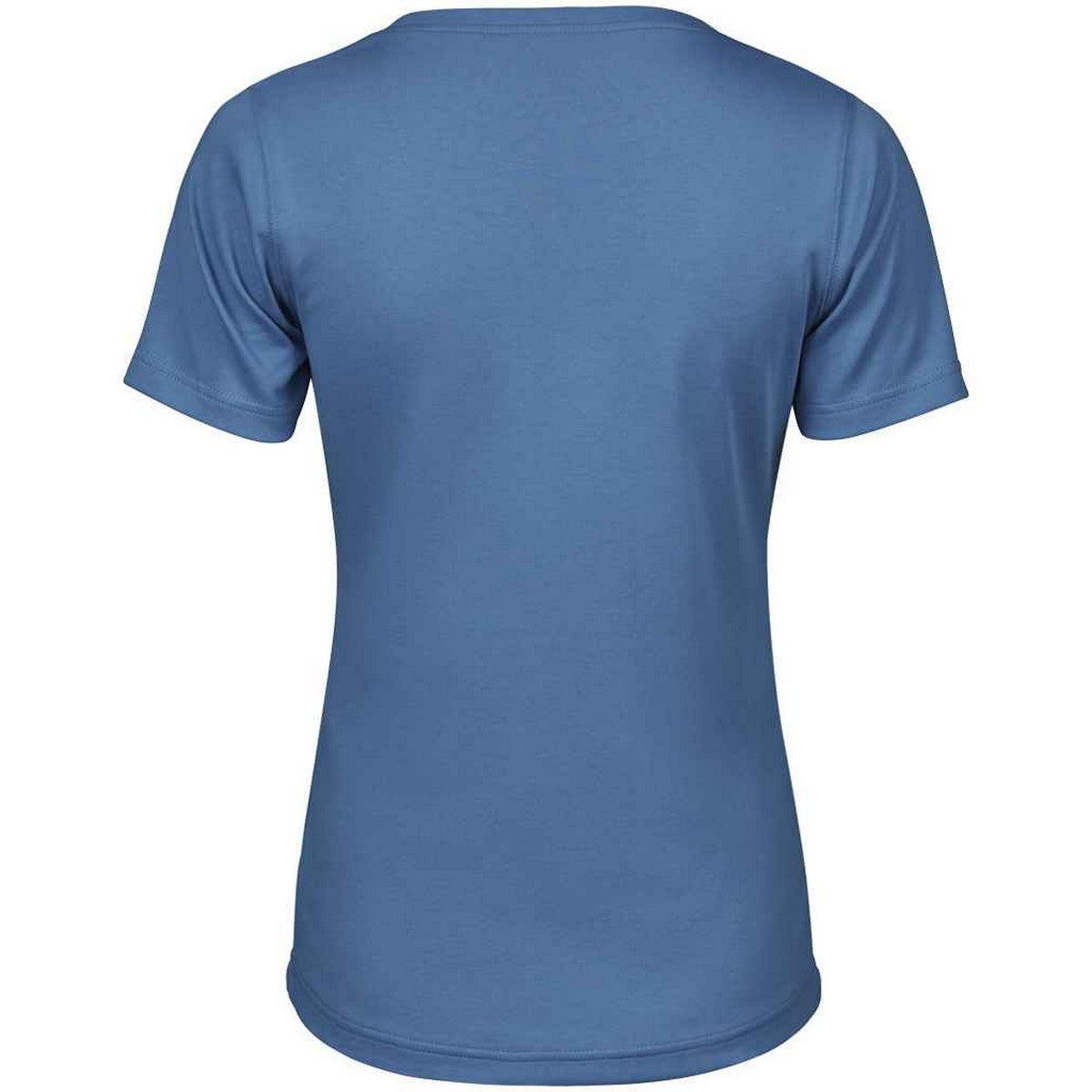 Ocean Blue - Back - Tee Jays Womens-Ladies Interlock T-Shirt