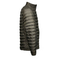 Dark Olive - Side - Tee Jays Mens Zepelin Padded Jacket