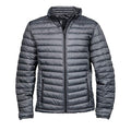 Space Grey - Front - Tee Jays Mens Zepelin Padded Jacket