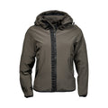 Dark Olive - Front - Tee Jays Womens-Ladies Urban Adventure Soft Shell Jacket