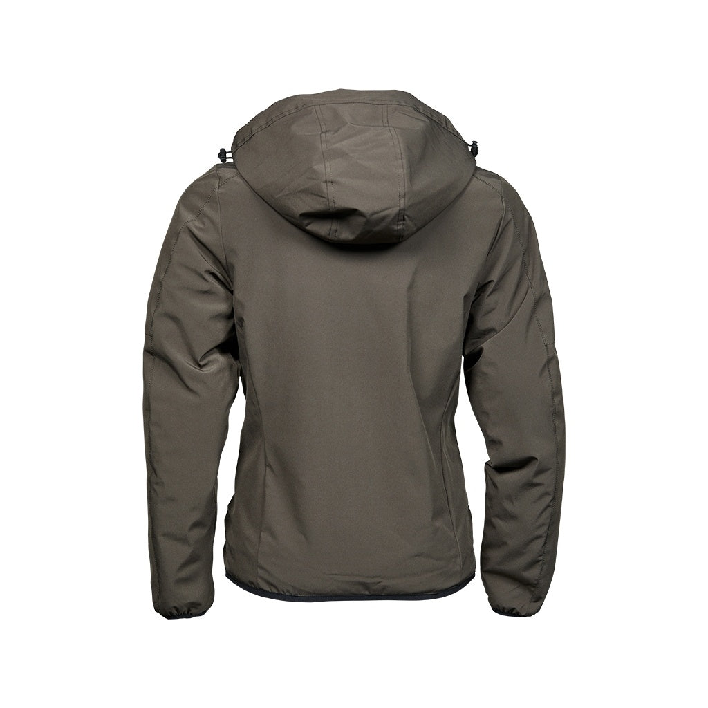 Dark Olive - Back - Tee Jays Womens-Ladies Urban Adventure Soft Shell Jacket