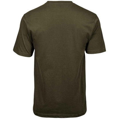 Olive - Back - Tee Jays Mens Sof T-Shirt