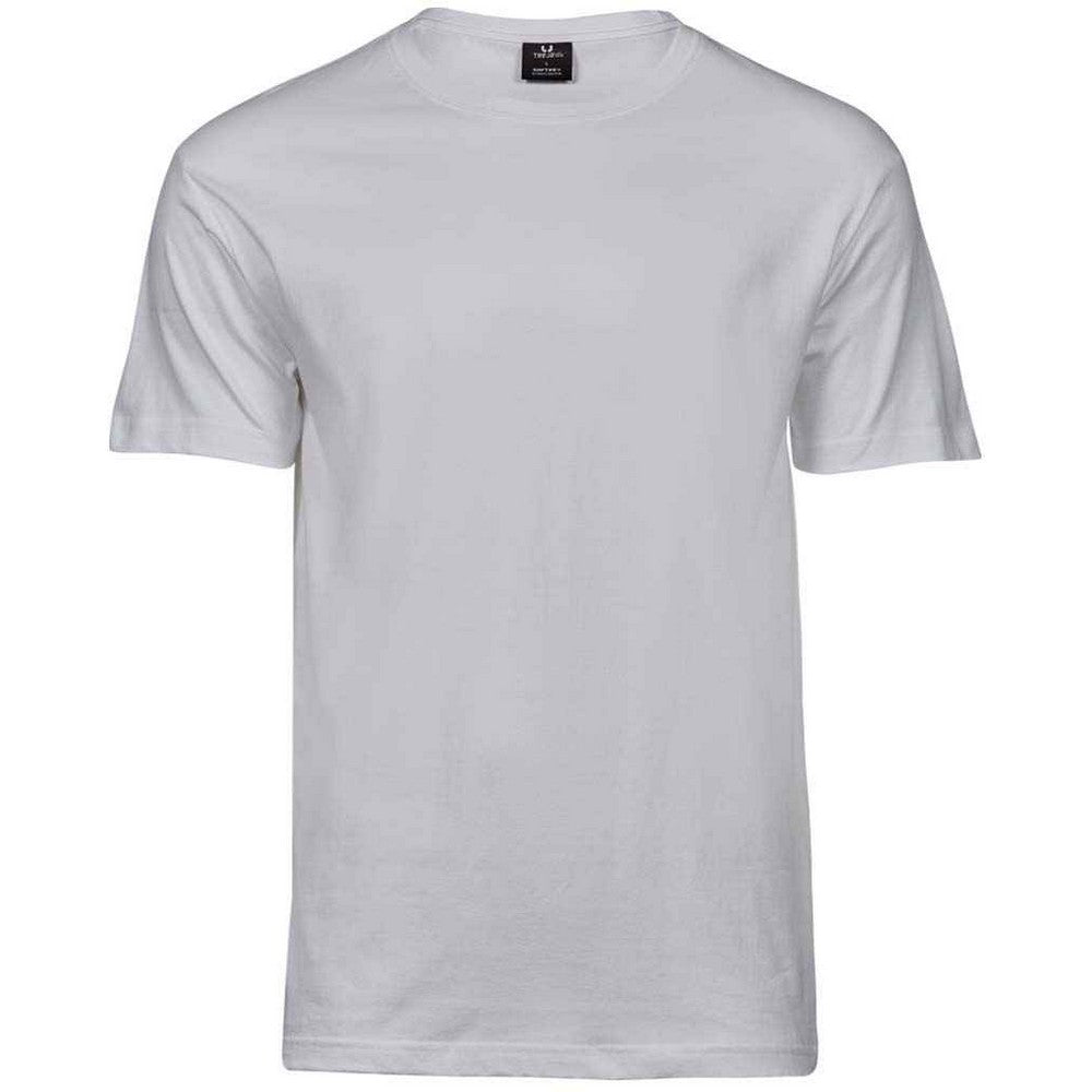 White - Front - Tee Jays Mens Sof T-Shirt