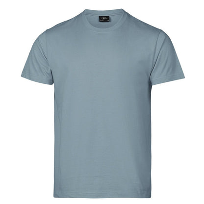 Misty Blue - Front - Tee Jays Mens Sof T-Shirt