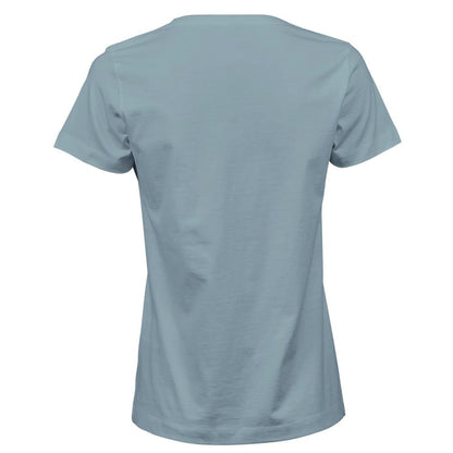 Misty Blue - Back - Tee Jays Mens Sof T-Shirt
