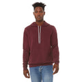 Maroon - Side - Bella + Canvas Adults Unisex Pullover Hoodie