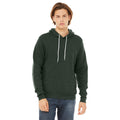 Heather Forest Green - Lifestyle - Bella + Canvas Adults Unisex Pullover Hoodie
