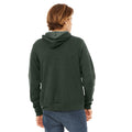 Heather Forest Green - Lifestyle - Bella + Canvas Adults Unisex Pullover Hoodie