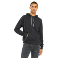 Dark Grey - Side - Bella + Canvas Adults Unisex Pullover Hoodie