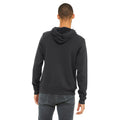 Dark Grey - Side - Bella + Canvas Adults Unisex Pullover Hoodie