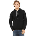 Black - Side - Bella + Canvas Adults Unisex Pullover Hoodie