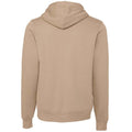 Tan - Front - Bella + Canvas Adults Unisex Pullover Hoodie