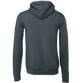 Slate Heather - Back - Bella + Canvas Adults Unisex Pullover Hoodie