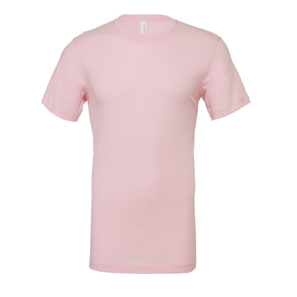 Soft Pink - Front - Bella + Canvas Adults Unisex Crew Neck T-Shirt