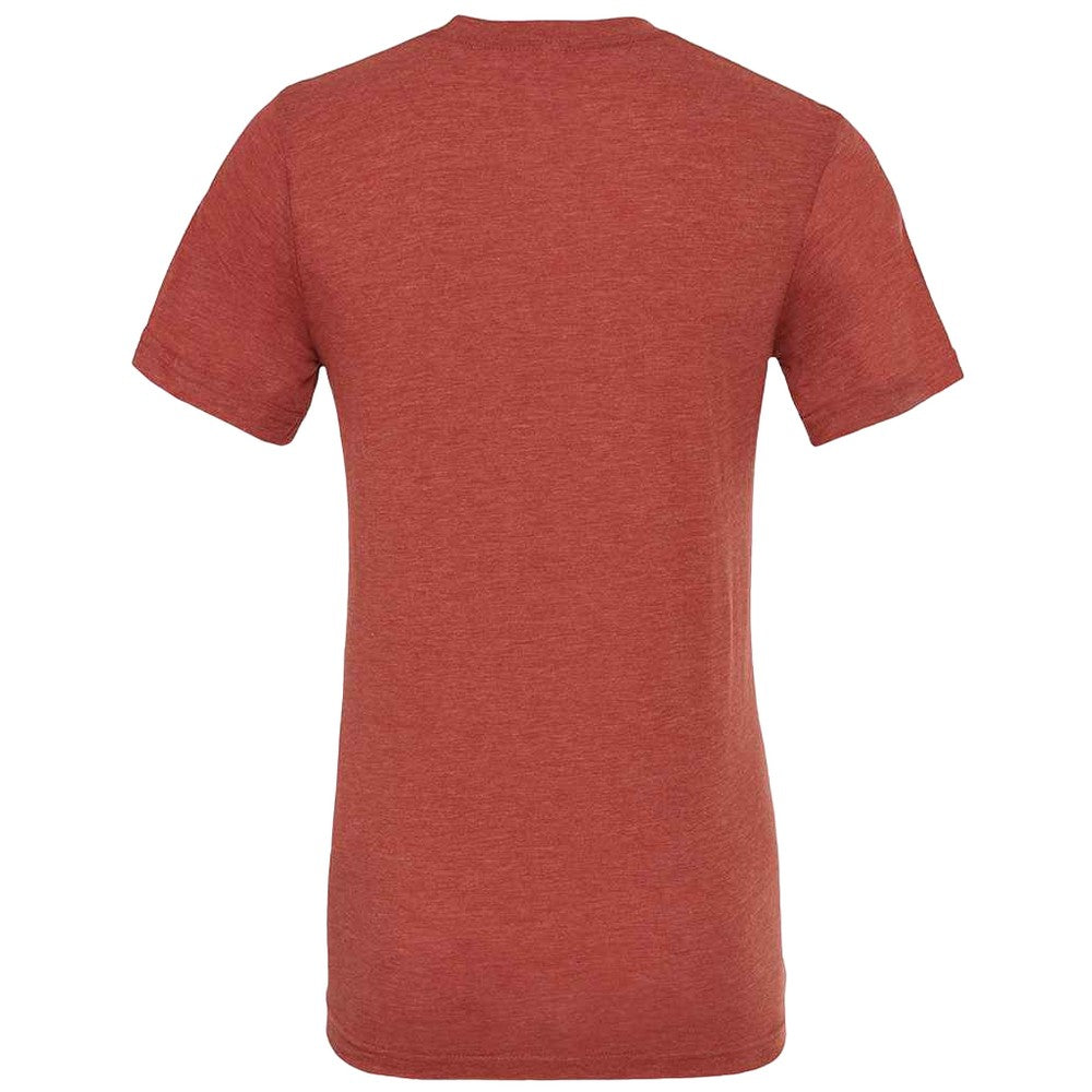 Clay - Back - Bella + Canvas Adults Unisex Tri-Blend T-Shirt