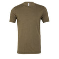Military Green - Front - Bella + Canvas Adults Unisex Tri-Blend T-Shirt