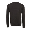 Dark Grey Heather - Back - Bella + Canvas Adults Unisex Drop Shoulder Sweatshirt