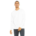 White - Lifestyle - Bella + Canvas Adults Unisex Drop Shoulder Sweatshirt