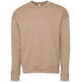 Tan - Front - Bella + Canvas Adults Unisex Drop Shoulder Sweatshirt