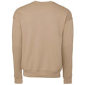 Tan - Back - Bella + Canvas Adults Unisex Drop Shoulder Sweatshirt