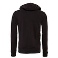 Dark Grey Heather - Back - Bella + Canvas Adults Unisex Full Zip Hoodie