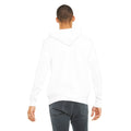 White - Lifestyle - Bella + Canvas Adults Unisex Full Zip Hoodie