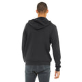 Dark Grey - Lifestyle - Bella + Canvas Adults Unisex Full Zip Hoodie