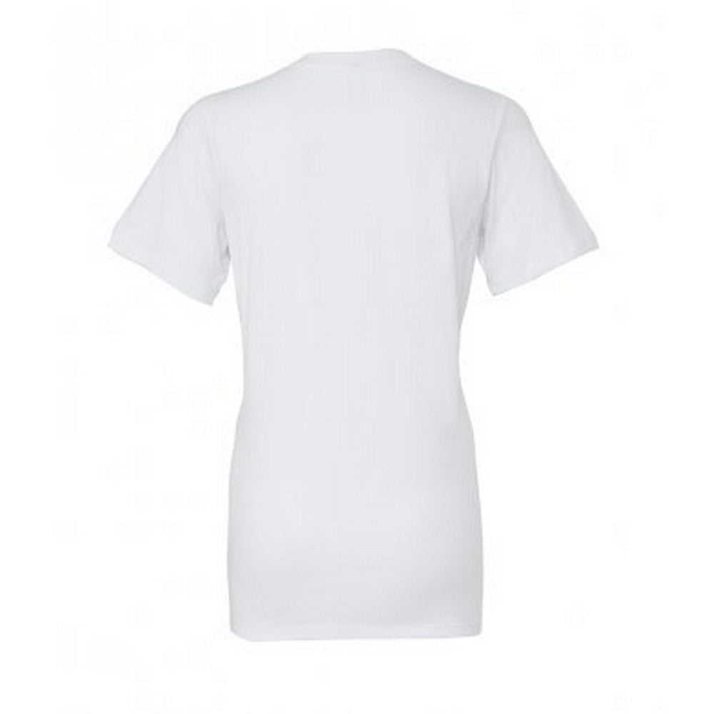 White - Back - Bella + Canvas Womens-Ladies Relaxed Jersey T-Shirt