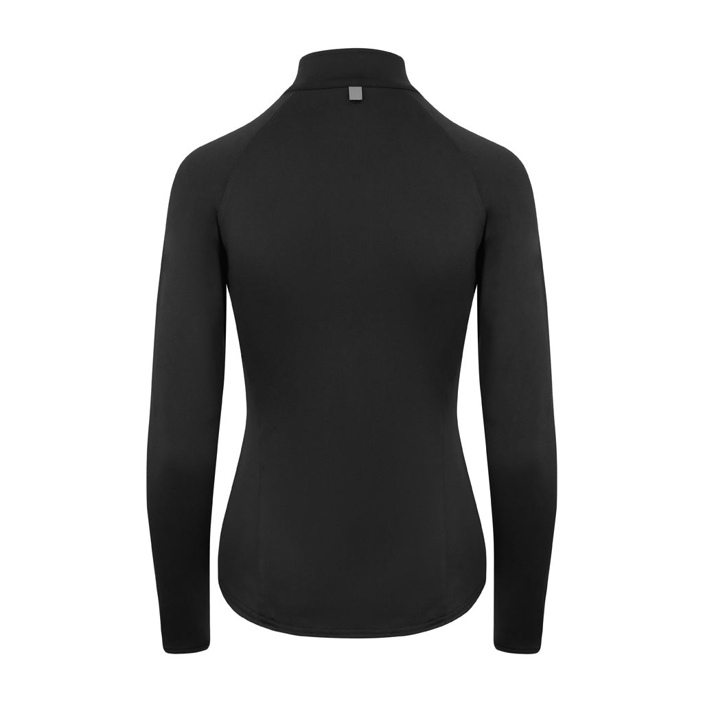 Jet Black - Back - AWDis Just Cool Womens-Ladies Cool-Flex Half Zip Top
