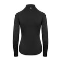 Jet Black - Back - AWDis Just Cool Womens-Ladies Cool-Flex Half Zip Top