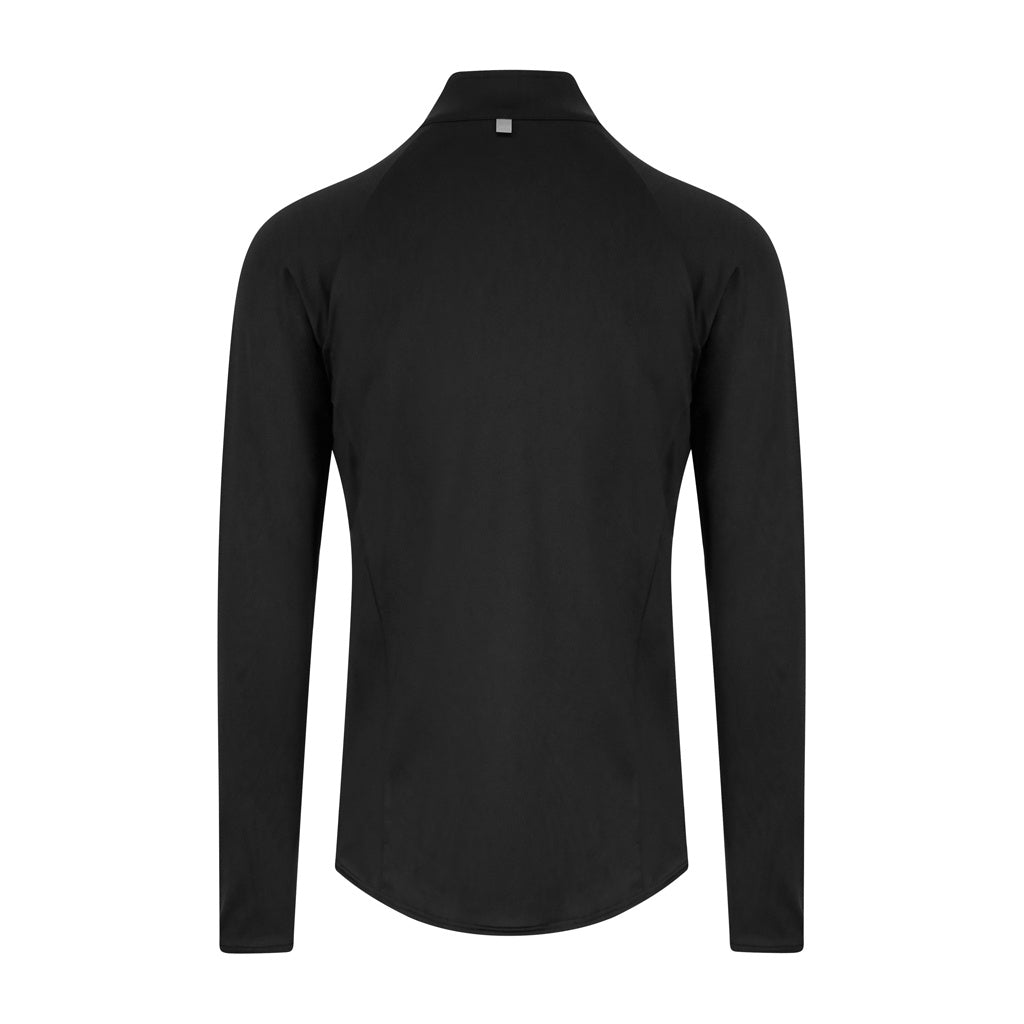 Jet Black - Back - AWDis Just Cool Mens Cool-Flex Half Zip Top