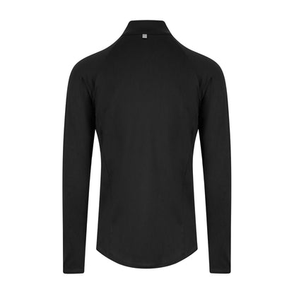 Jet Black - Back - AWDis Just Cool Mens Cool-Flex Half Zip Top