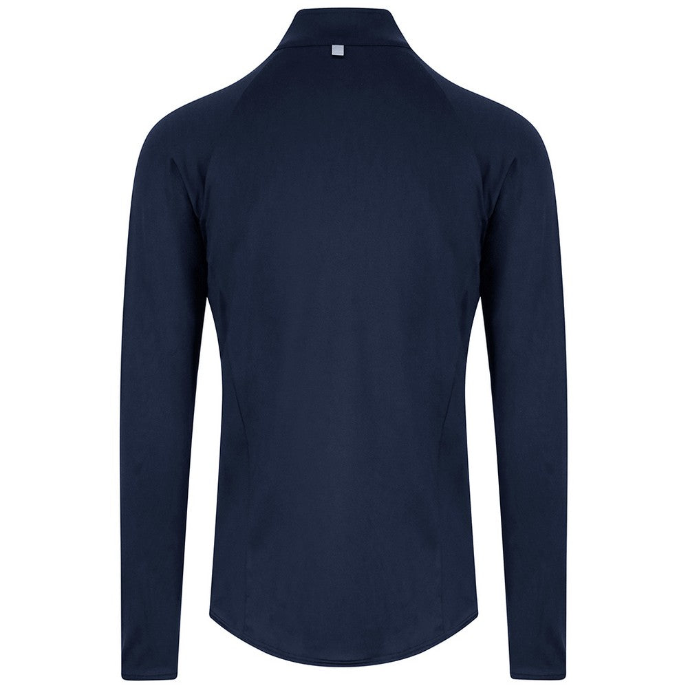 French Navy - Back - AWDis Just Cool Mens Cool-Flex Half Zip Top
