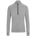 Silver Grey - Front - AWDis Just Cool Mens Cool-Flex Half Zip Top