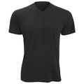 Deep Black - Front - SOLS Mens Victory V Neck Short Sleeve T-Shirt