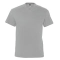 Grey Marl - Front - SOLS Mens Victory V Neck Short Sleeve T-Shirt