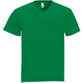 Kelly Green - Front - SOLS Mens Victory V Neck Short Sleeve T-Shirt