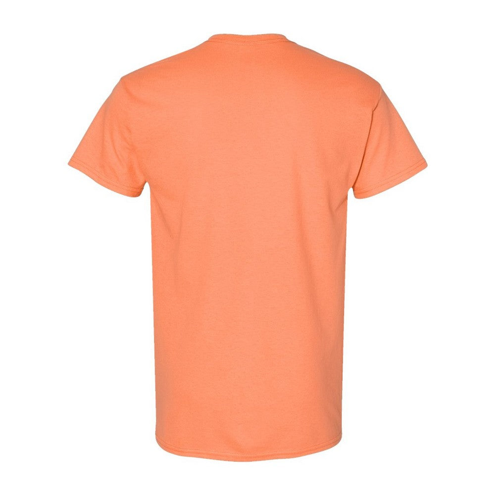 Tangerine - Back - Gildan Mens Heavy Cotton T-Shirt