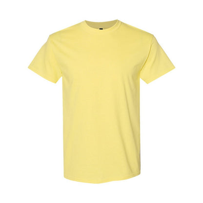 Cornsilk - Front - Gildan Mens Heavy Cotton T-Shirt