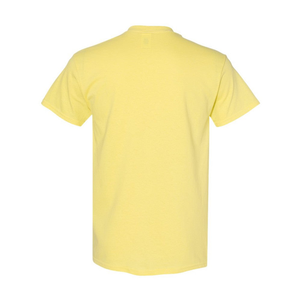 Cornsilk - Back - Gildan Mens Heavy Cotton T-Shirt