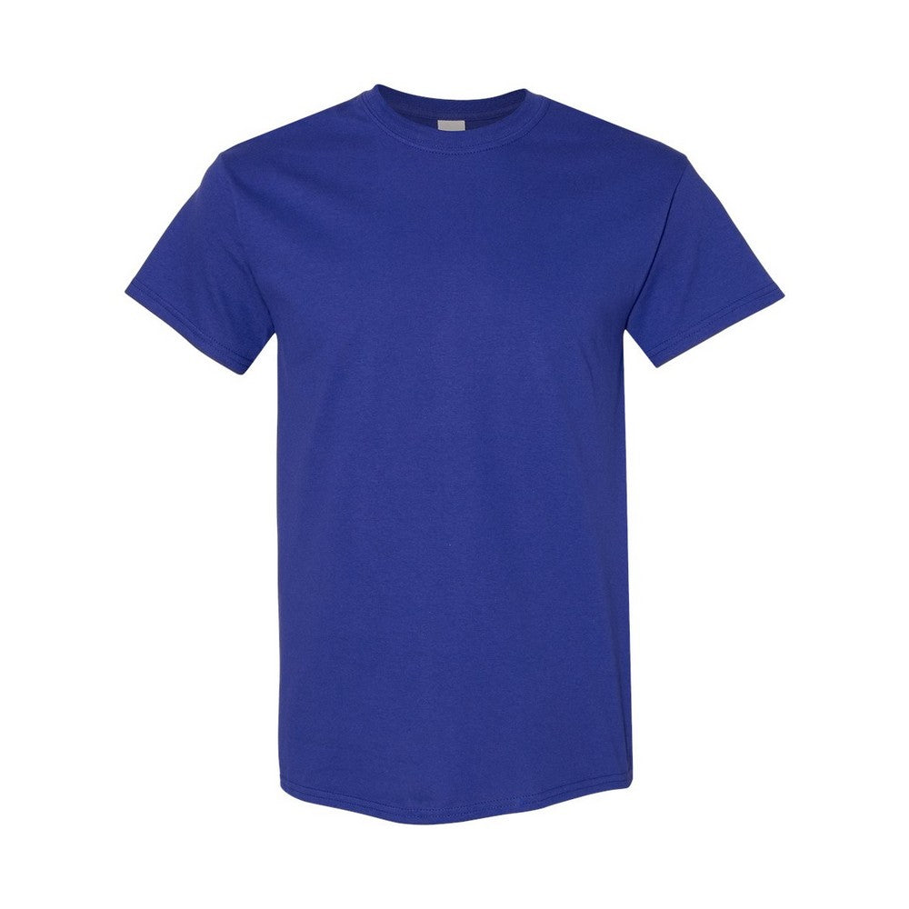 Cobalt - Front - Gildan Mens Heavy Cotton T-Shirt