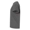 Charcoal - Side - Gildan Mens Heavy Cotton T-Shirt