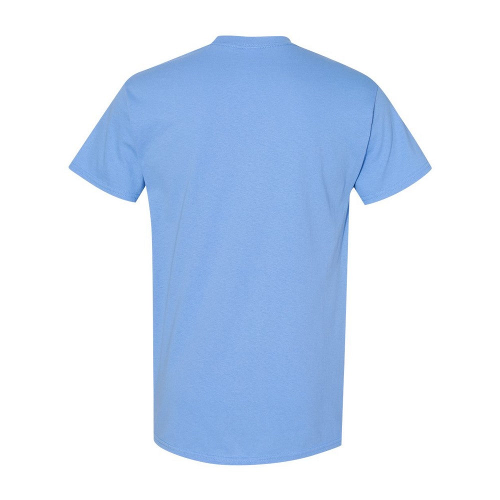 Carolina Blue - Back - Gildan Mens Heavy Cotton T-Shirt