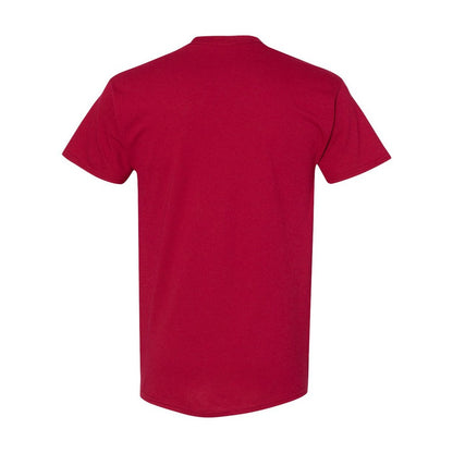 Cardinal Red - Back - Gildan Mens Heavy Cotton T-Shirt