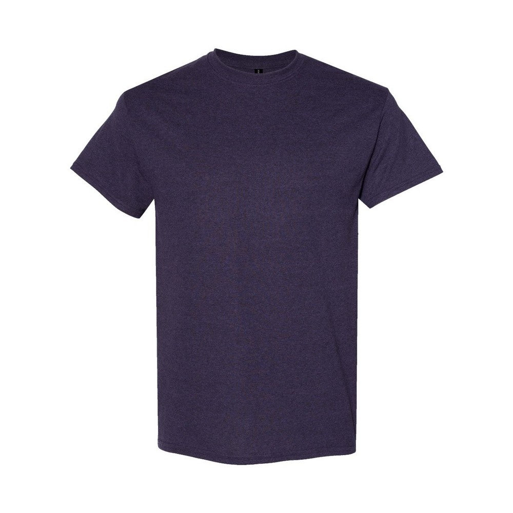 Blackberry - Front - Gildan Mens Heavy Cotton T-Shirt