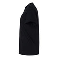 Black - Side - Gildan Mens Heavy Cotton T-Shirt