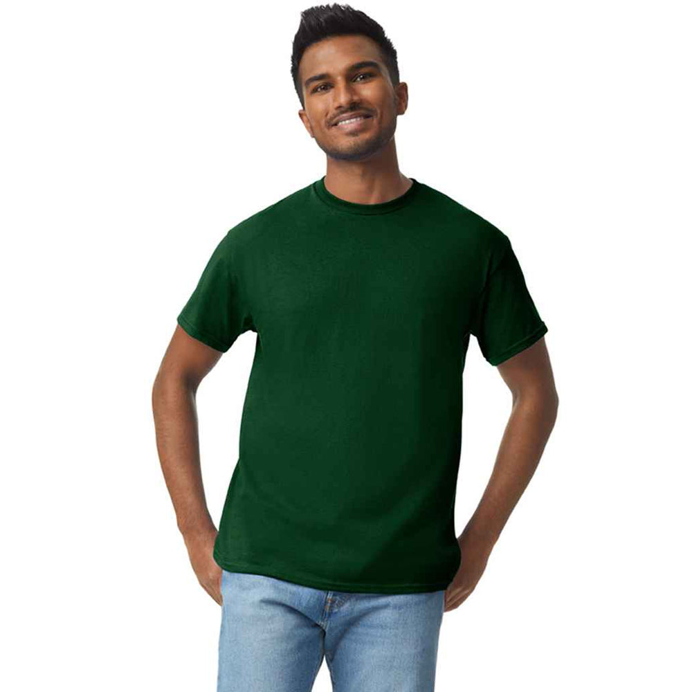 Forest - Side - Gildan Mens Heavy Cotton T-Shirt